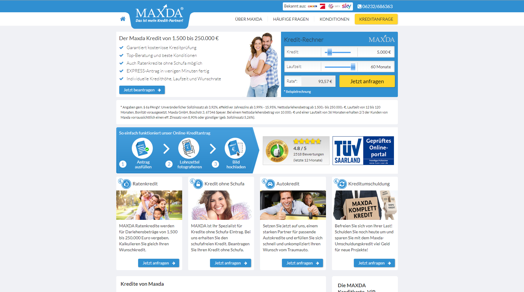Maxda Kredit Erfahrungen Und Bewertungen Der Kunden